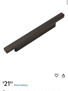 Matte Oil-Rubbed Bronze Cabinet Bar Pull - Modern Linear Handle
